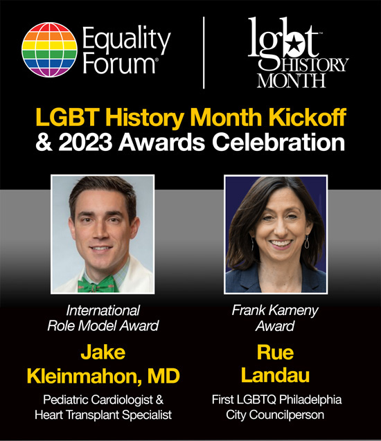LGBT History Month Kickoff and 2023 Awards Celebration