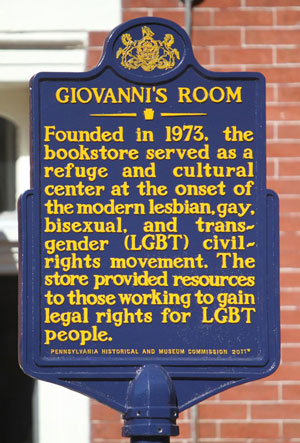 Giovanni’s Room Historic Marker